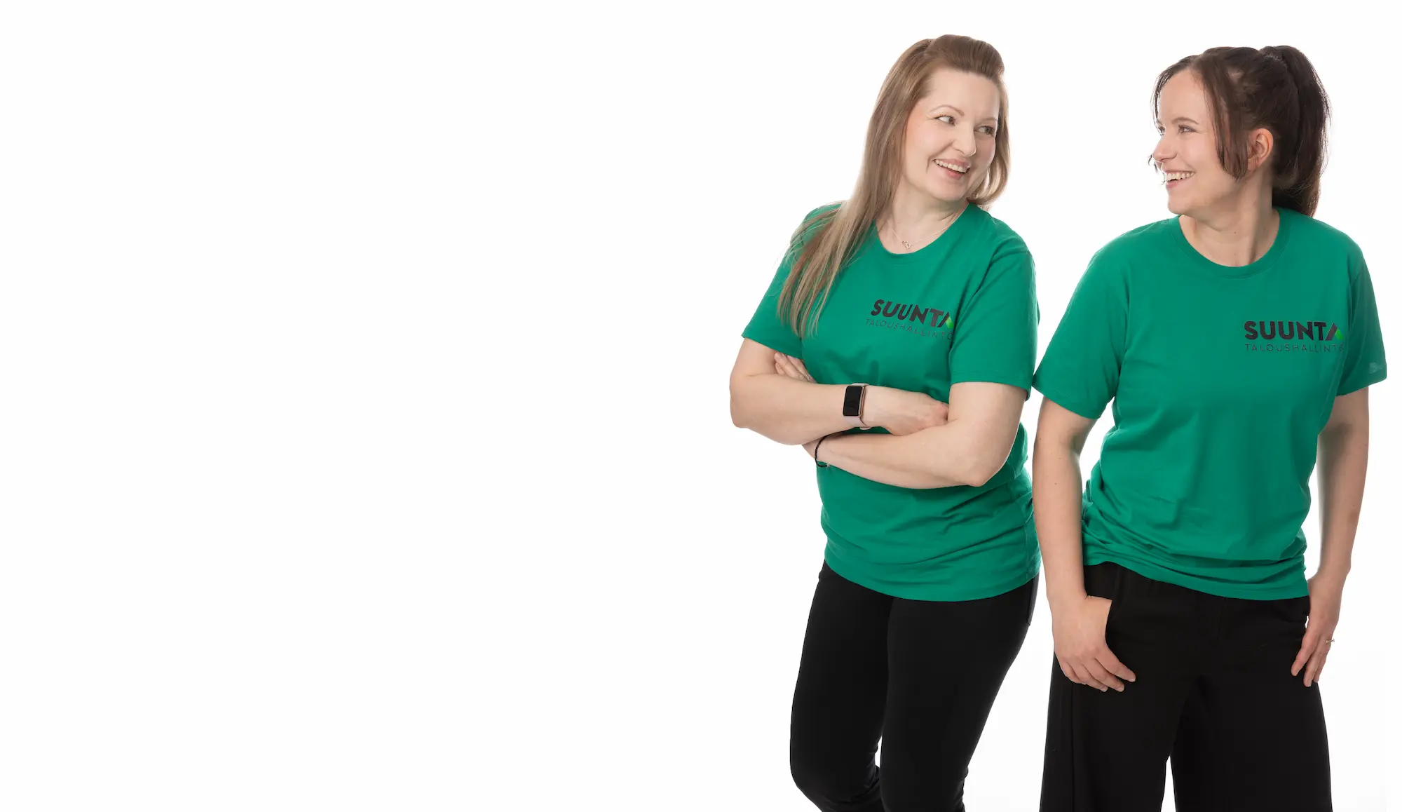 Kaksi Suunta Taloushallinnon tiimin jäsentä